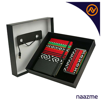design-corporate-gift-sets-with-notebook& -powerbank
